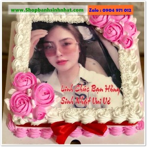 Bánh Sinh Nhật In Hình Ảnh - H676